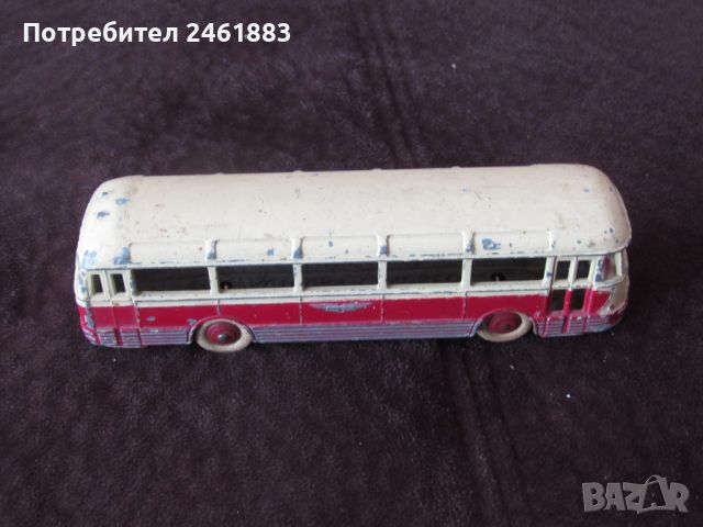 Стар антикварен Dinky Toys No 29F Autocar Chausson Single Decker bus., снимка 4 - Колекции - 46634646