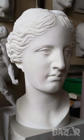 Гипсова Глава / Маска / Обущаря / Niccolo da Uzzano, снимка 13 - Други - 51236040