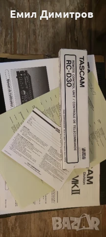 Tascam DA30 MK II Professional DAT Recorder , снимка 6 - Декове - 51199628