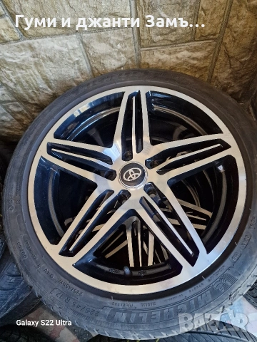 Honda Toyota Nissan Reno Subaru 17цола 2комплекта Замъка Ямбол, снимка 2 - Гуми и джанти - 54045720