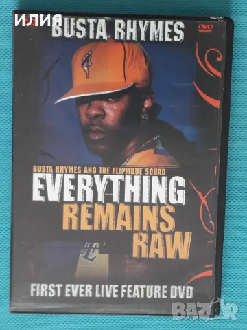 Busta Rhymes – 2004 - Everything Remains Raw(Hip Hop)(DVD-Video), снимка 1