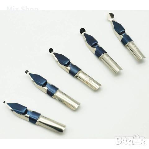 Нов Комплект за калиграфия от 22 части, със 7 различни цветни мастила, дървена графична писалка , снимка 7 - Други - 54037933