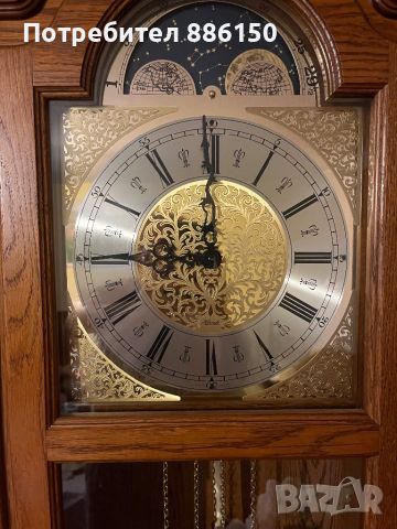 Старинен часовник с гонг, снимка 3 - Стенни часовници - 46345977