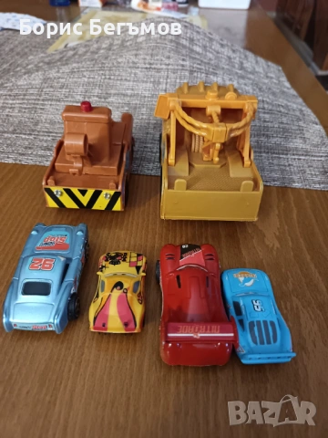Комплект 6 коли за 5Е Disney Cars , снимка 5 - Колекции - 54032450