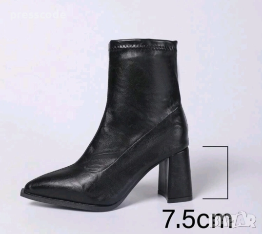 Дамски боти от еко кожа НОВИ, снимка 6 - Дамски боти - 52344762