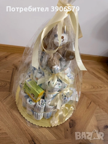 Торта от памперси 