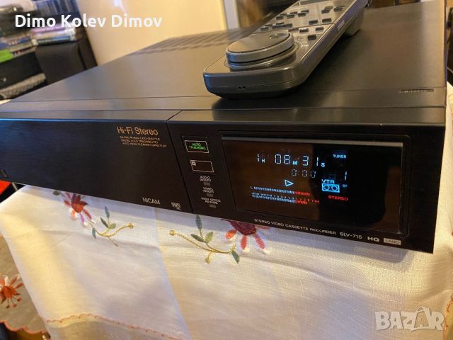 SONY SLV 715 Mega Rare VHS Recorder 🇯🇵, снимка 3 - Плейъри, домашно кино, прожектори - 46629668