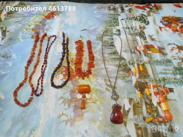 Бижута от балтийски кехлибар