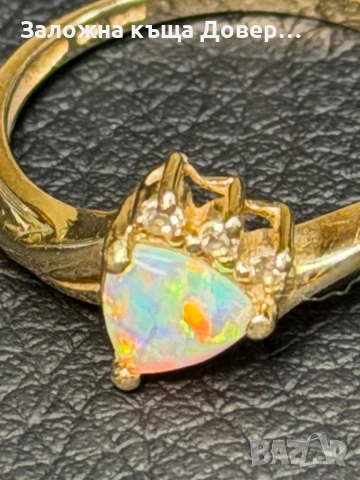 Златен пръстен  Gold zlaten prasten zlatni, снимка 3 - Пръстени - 53840516