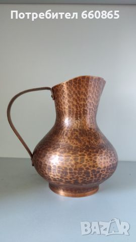 Медна ваза / кана, снимка 1 - Вази - 46067965