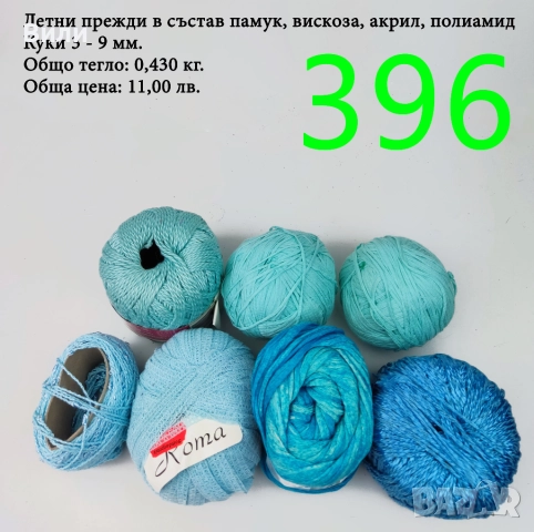 Евтини прежди в малки количества - нови и остатъци , снимка 2 - Други - 52042623