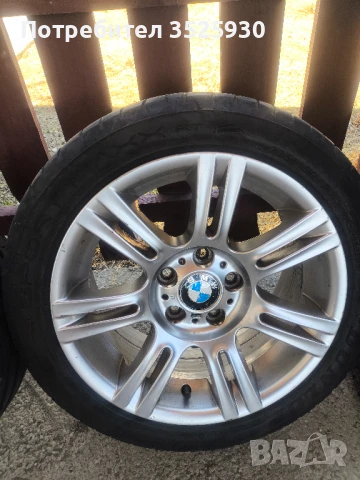 Оригинални джанти за BMW стил 194 М пакет 225/45/17, снимка 2 - Гуми и джанти - 50651634