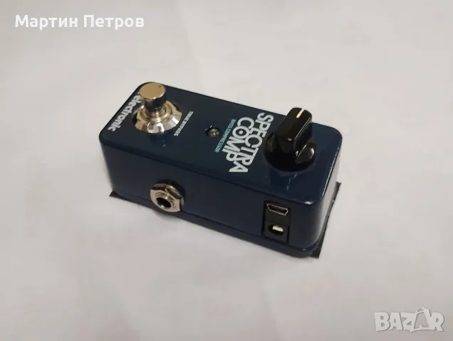 мини педал копресор  Tc Electronics optocomp  ,състояние 10/10 , снимка 2 - Китари - 49328811