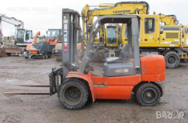 Мотокар HELI Мотокар 3.5т дизел , двигател Isuzu, снимка 3 - Индустриална техника - 53302766