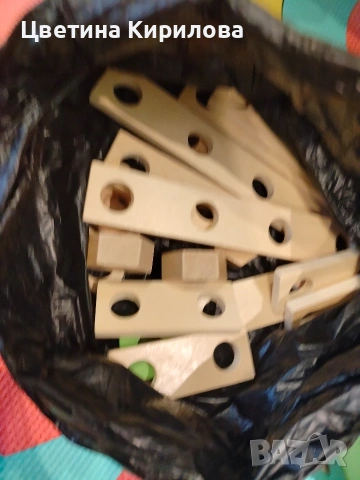 Дървена детска масичка с инструменти , снимка 2 - Образователни игри - 53940360