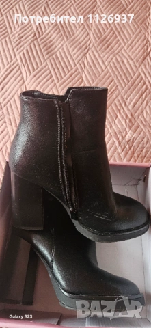 Дамски боти на ток, снимка 2 - Дамски боти - 53485779