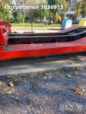 Атовозно ремърке с ниска товарна площадка, снимка 8 - Ремаркета - 52263600