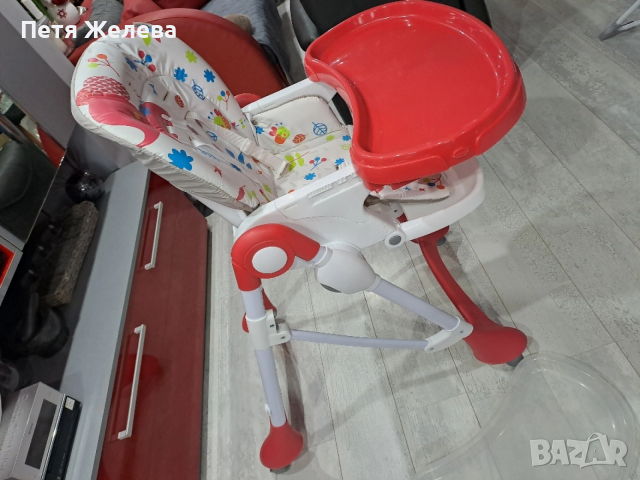 Детско столче за хранене Cangaroo Mint, снимка 7 - Столчета за хранене - 53036133