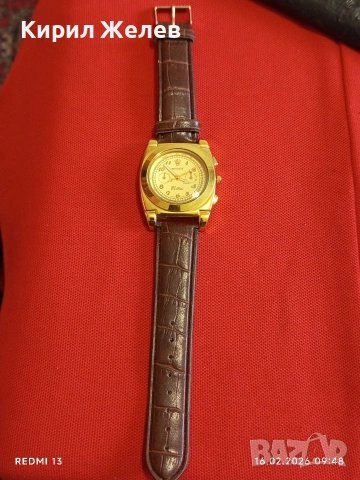 Класически модел мъжки часовник ROLEX Gellini с кожена каишка 32269, снимка 6 - Мъжки - 53491337