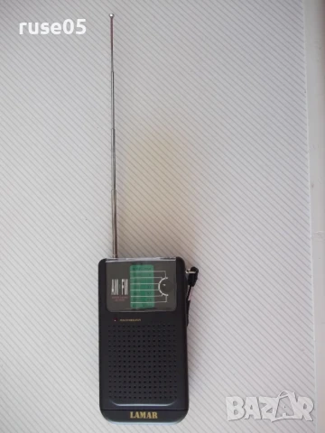 Радиотранзистор "LAMAR - AV-160B" нов работещ, снимка 4 - Радиокасетофони, транзистори - 51237840
