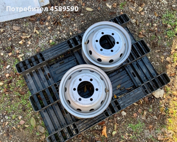 Оригинални железни джанти 15цола 6x170 за ДВОЙНА ГУМА Nissan Cabstar NT400(2014-2023),Renault Maxity, снимка 2 - Гуми и джанти - 51809962