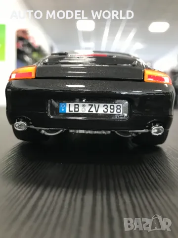 Метална колекционерска количка BBURAGO PORSCHE 996 1997г.1:18 НОВА, снимка 6 - Колекции - 47185561