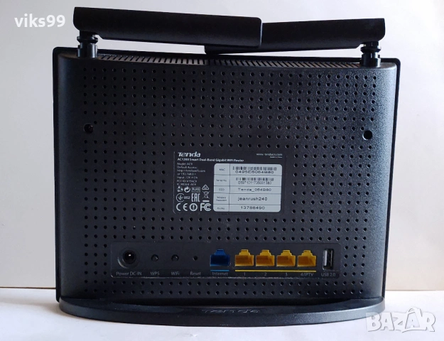Wi-Fi Рутери TENDA , снимка 3 - Рутери - 24416404