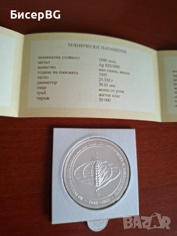 1 000 лв от 1995 г  Житен клас