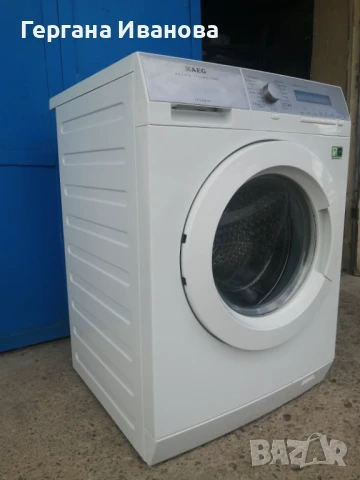 Пералня AEG 8 кг внос от Германия , снимка 3 - Перални - 50480221