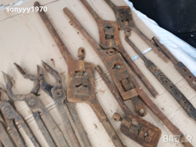 18 БРОЯ СТАРИ ИНСТРУМЕНТИ ЗА 1265ЛВ 2612250843, снимка 8 - Антикварни и старинни предмети - 52901697