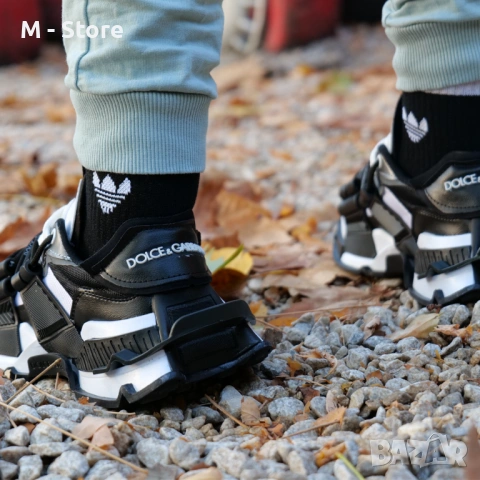 Сникърси-Dolce&Gabbana- Бяло и Черно, снимка 5 - Маратонки - 54191477