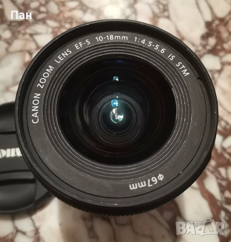 Обектив Canon EF-S 10-18 IS STM, снимка 2 - Обективи и филтри - 52826742