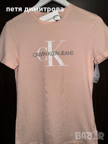 Нова тениска Calvin Klein Jeans, снимка 3 - Тениски - 46280639