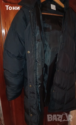 Ново Дамско Зимно Яке с Качулка с Пух XL , снимка 2 - Якета - 53661698