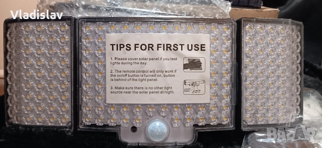 Соларни лампи за открито, голяма соларна лампа с 212 светодиода, снимка 6 - Соларни лампи - 52424362