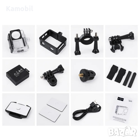 Action Camera HOCO DV101 with dual screen 1,3" + 2", снимка 5 - Камери - 45053842