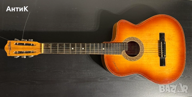 Българска Акустична Китара Кремона Хемус, снимка 2 - Китари - 52044678