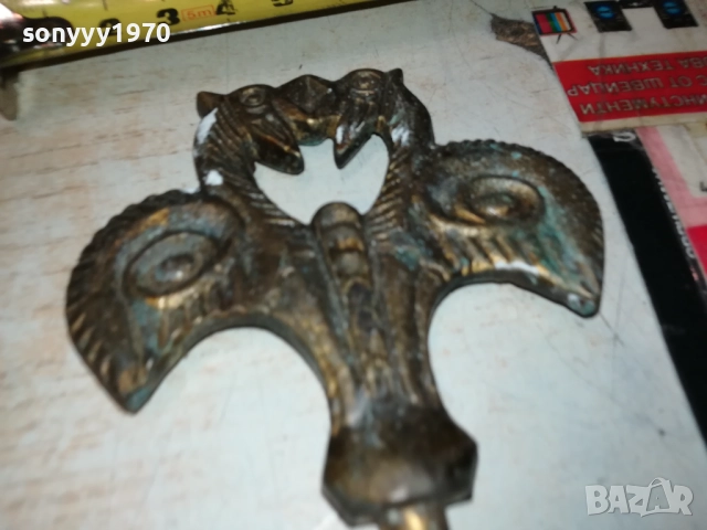 РЕТРО ТИРБУШОН-АНТИКА//ПАТИНА//РЕЛИКВА 0211251429, снимка 14 - Антикварни и старинни предмети - 52263744