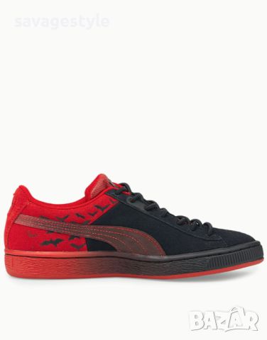 Унисекс сникърси PUMA x Batman Suede Classic Shoes Black/Red W, снимка 2 - Маратонки - 46019757