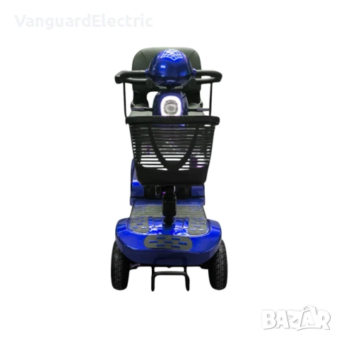 Електрическа четириколка BL2 500W (инвалидна) - Синя, снимка 5 - Инвалидни скутери - 51271973