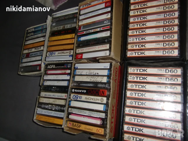 Продавам маркови  аудиокасети много запазени с записи, снимка 2 - Аудио касети - 50464561