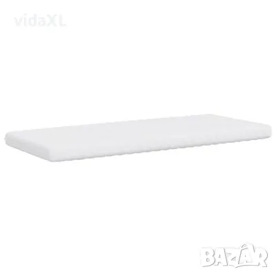 vidaXL Дунапренов матрак, бял, 90x200 см, 7-зонов, твърдост 20 ILD（SKU:356352）, снимка 2 - Спални и легла - 48907131