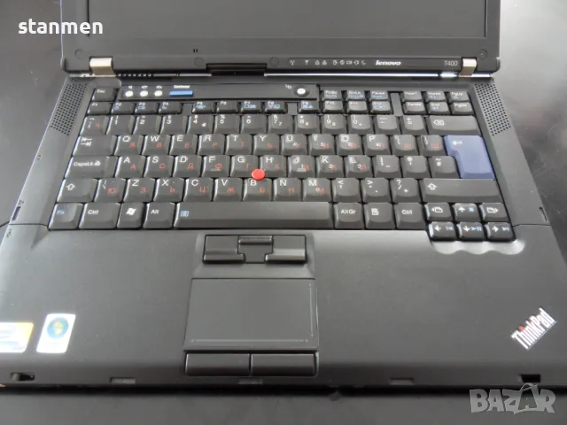 Продавам лаптоп Lenovo ThinkPad T400/мат14сКам/2х2.4Ghz/4gb/320gb/Профилактиран/DVDrw  , снимка 6 - Лаптопи за дома - 47143639