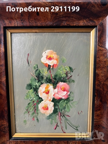 Маслена картина, комплект от две, снимка 3 - Картини - 51792475