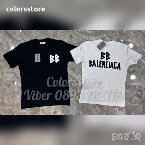 Мъжка тениска Balenciaga-SS53H, снимка 1 - Тениски - 45818239