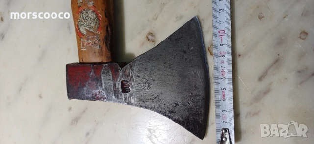 Рядък топор - ,,Wilhelm Pass Wuppertal-Küllenhahn" , снимка 3 - Антикварни и старинни предмети - 52113044