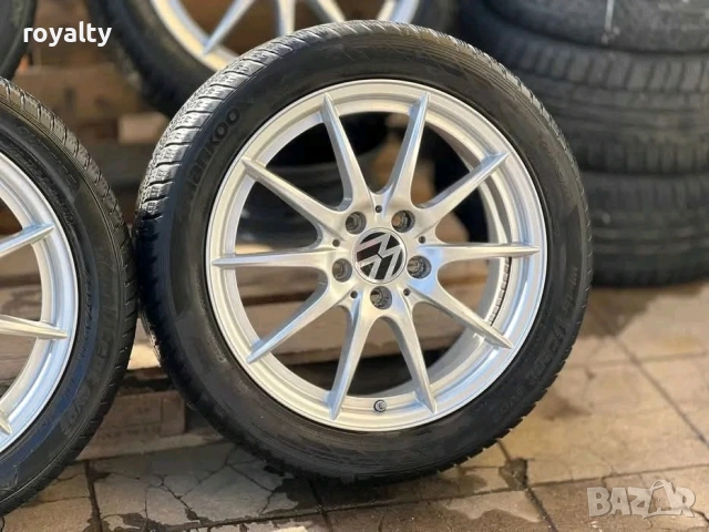 5х112 17 Цола Джанти Vw Golf Caddy Touran 5х112 Голф Кади Туран ЕТ 49 J 6.5, снимка 4 - Аксесоари и консумативи - 52829296