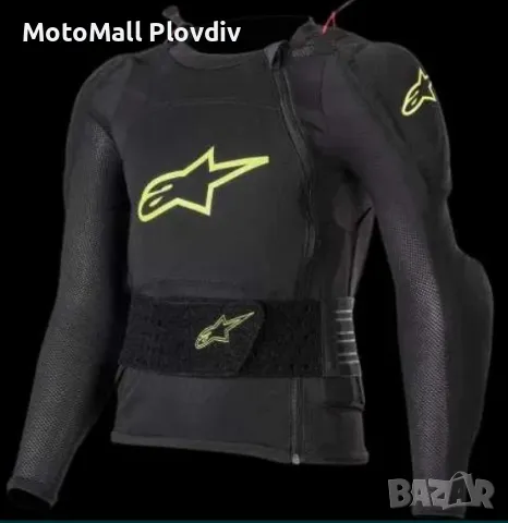 Детска ризница ALPINESTARS Bionic Plus black/yellow, снимка 2 - Аксесоари и консумативи - 49282301