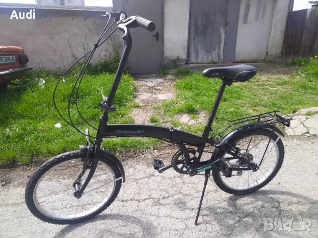 Двойно сгъваем алуминиев велосипед FOLDING 20 цолови капли 