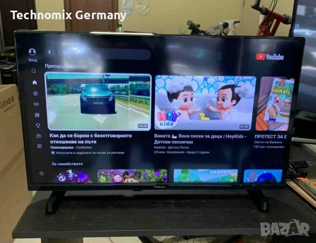 Телевизор Finlux 32-FHA-6230/F ANDROID SMART TV , LED , 32 inch, 81 см, 1366x768 HD Ready, снимка 2 - Телевизори - 53744284